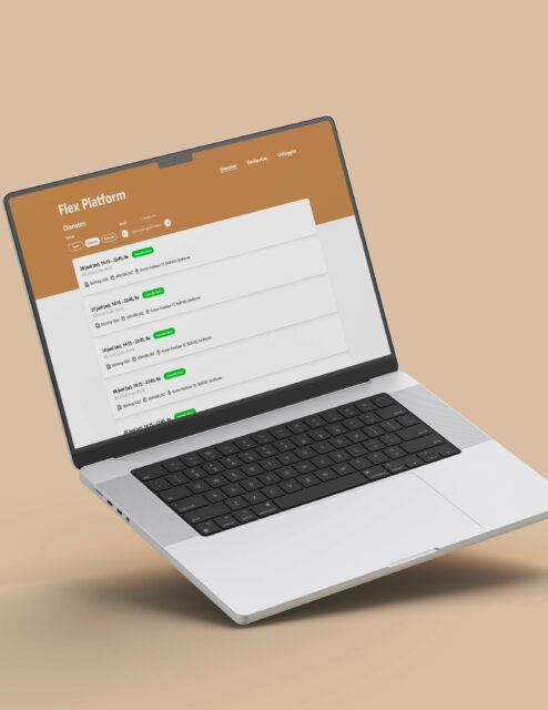 Diensten laptop